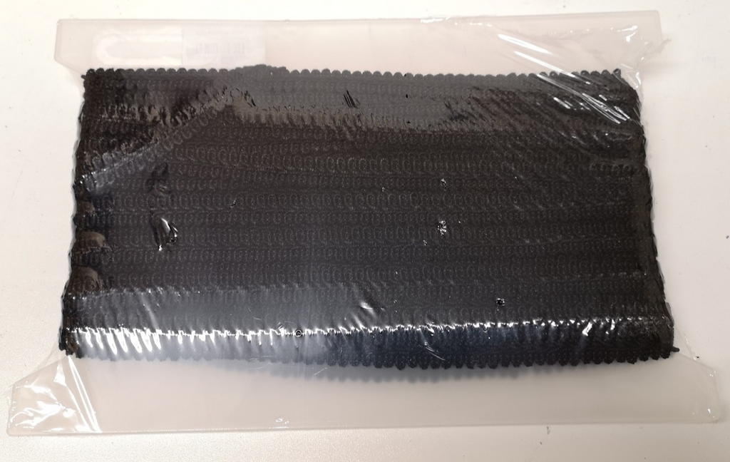 Decorative Black Gimp Braid 15mm wide x25m
