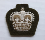 NCO's Khaki Crown 5/8" Household Cavalry and Blues & Royals HCav Queens Crown