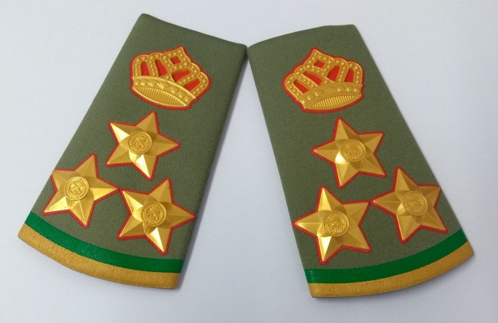 Kuwait Rank Slides Shoulder Epaulettes - NEW