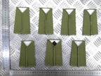 Mercian OD Green Rank Slides Genuine British Army - NEW