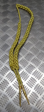 Bahrain Half Aiguillette NG & Officers Ceremonial Lanyard Metallic Gold Tip Ends