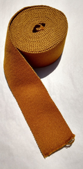 Sand Brown 64mm Stable Belt Material Genuine British Made / Sold by 50cm