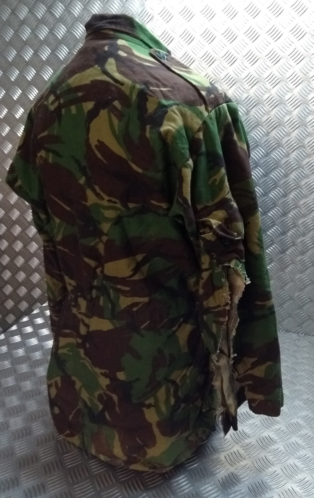 DPM Combat Jacket 1980s Pattern British Army Camo Smock Old Camouflage Design