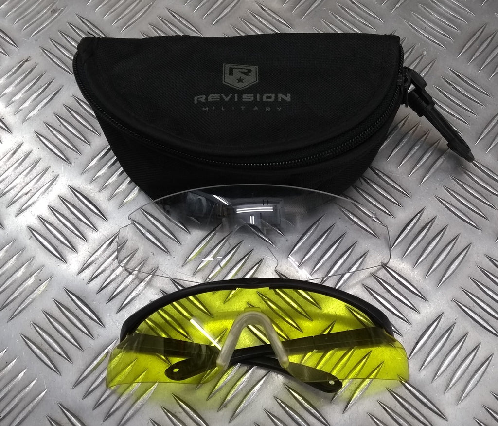 Army Ballistic Glasses Revision Sawfly Protective Wear British SPEC Black Frame