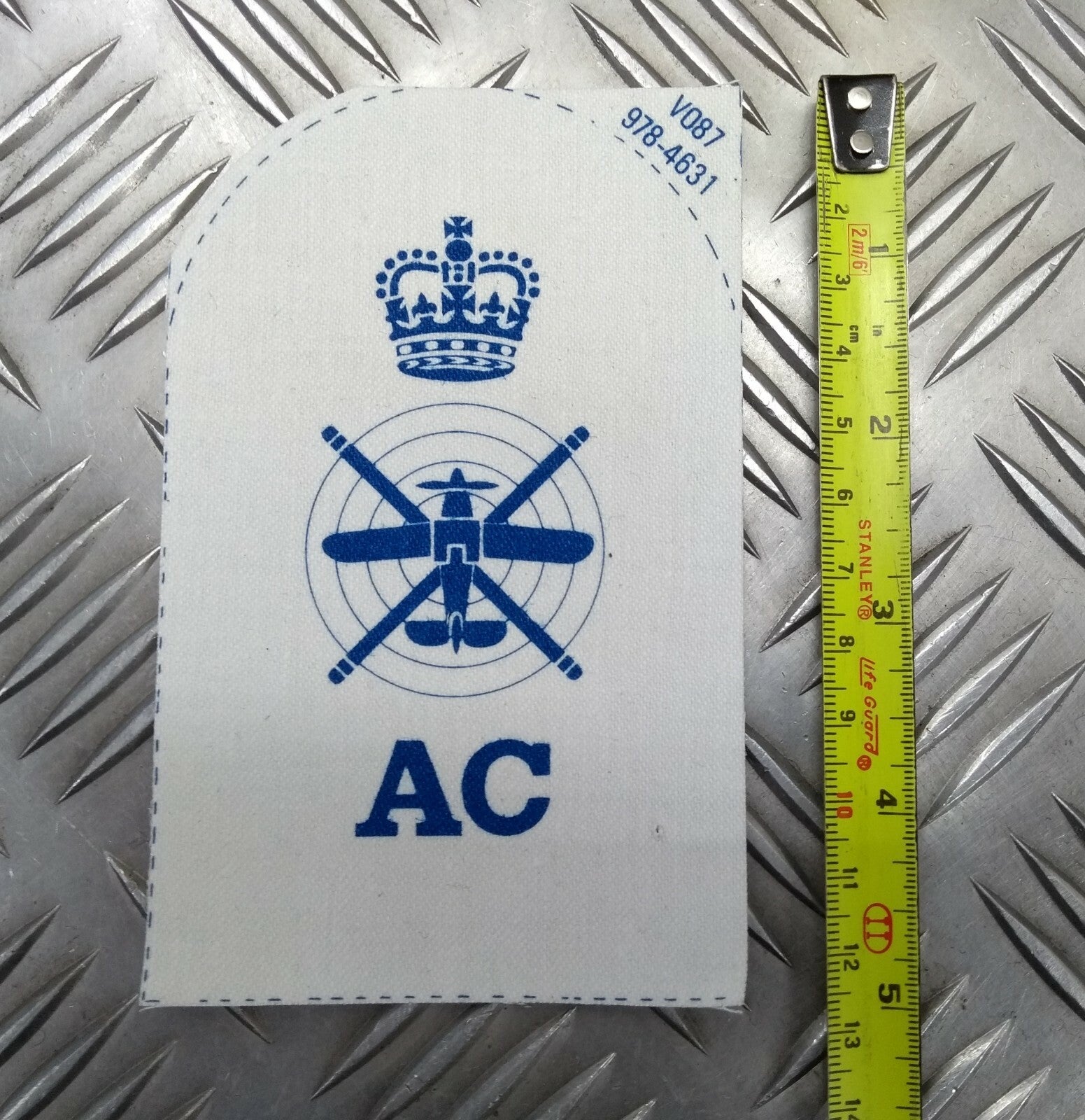 Aircraft Controller Royal Navy Petty Officer Qualification Rank Patch
