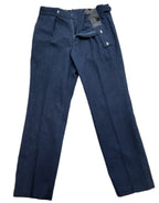 Vintage Trousers RAF Royal Air Force Dress Old Pattern Air Force Blue Grey WO OFC M A W34"