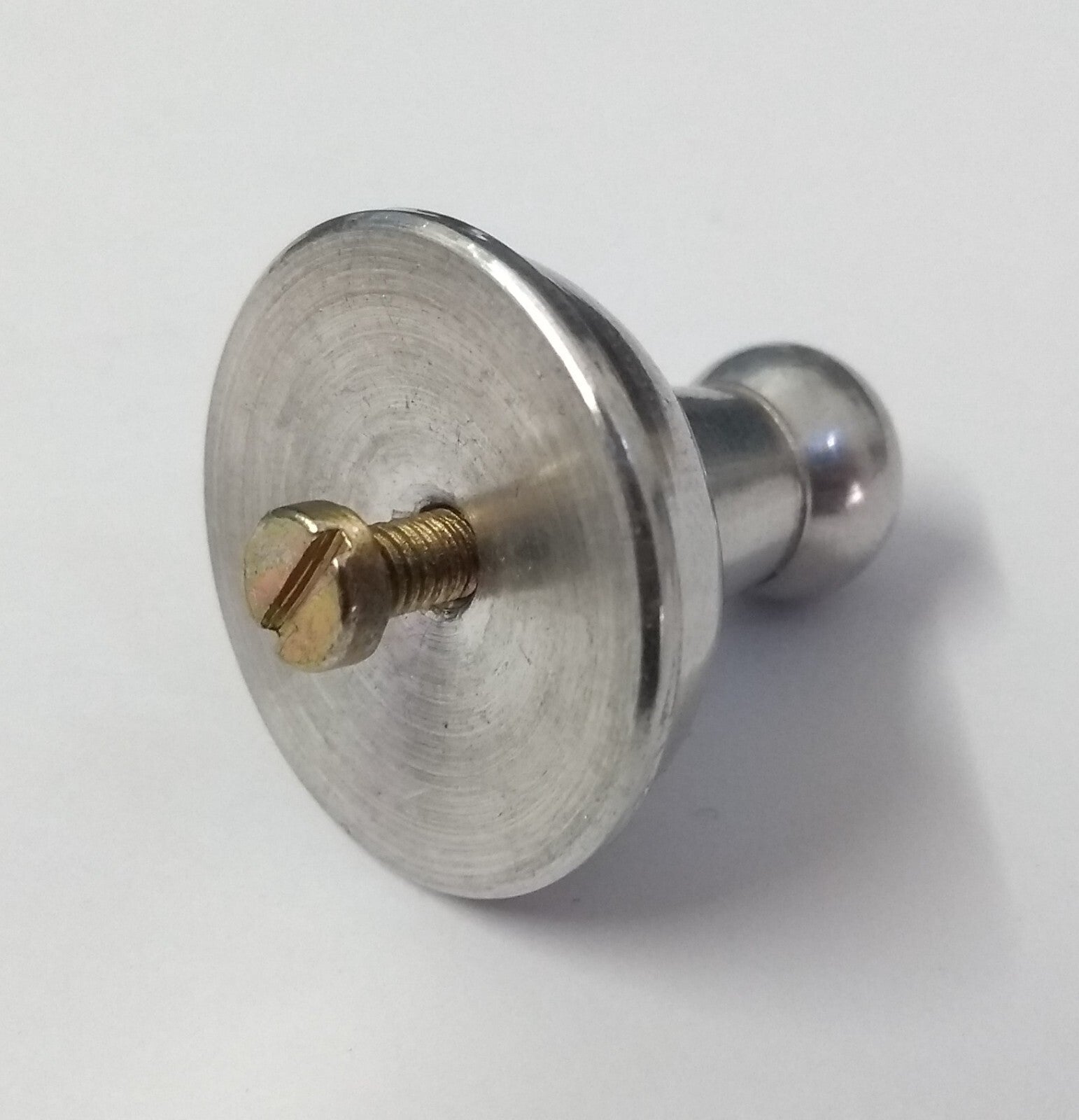 Pith Dome Top Small Ornamental Plain Decoration For Headwear Screw Mount