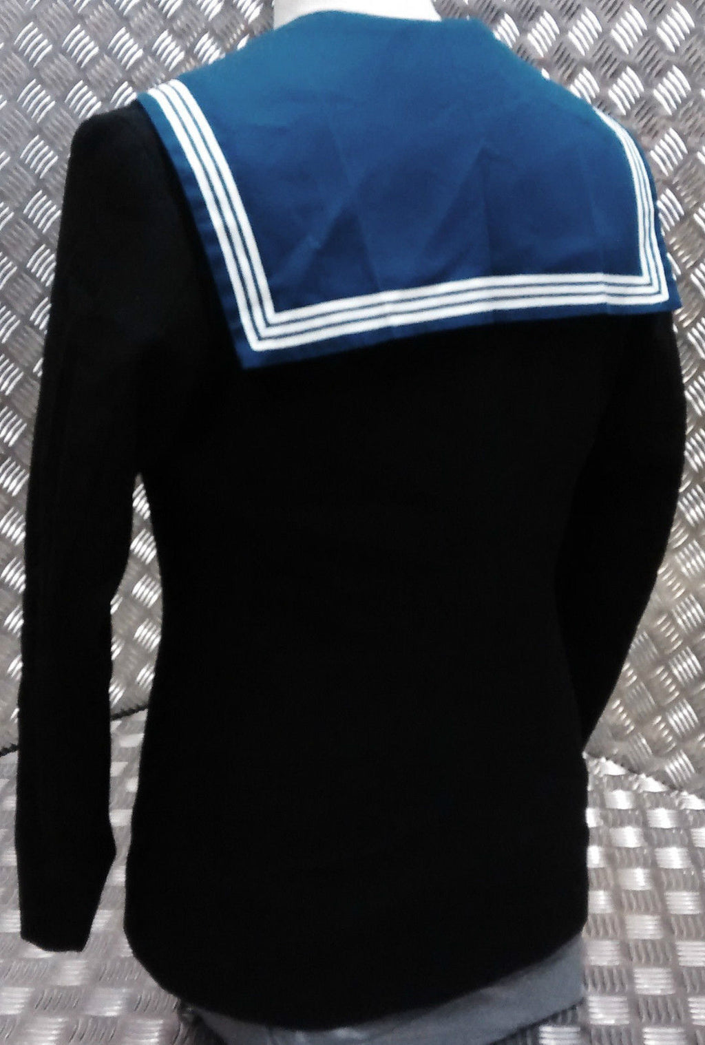 British Royal Navy Class 2 / II Sailors Middy Jumper RN Scarf & Lanyard