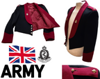 British Army RAMC Mess Dress Jacket Style with Maroon Lining