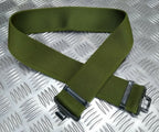 Webbing Belt British Army Green Old Pattern Load Carrying Nylon Belting Max 36"