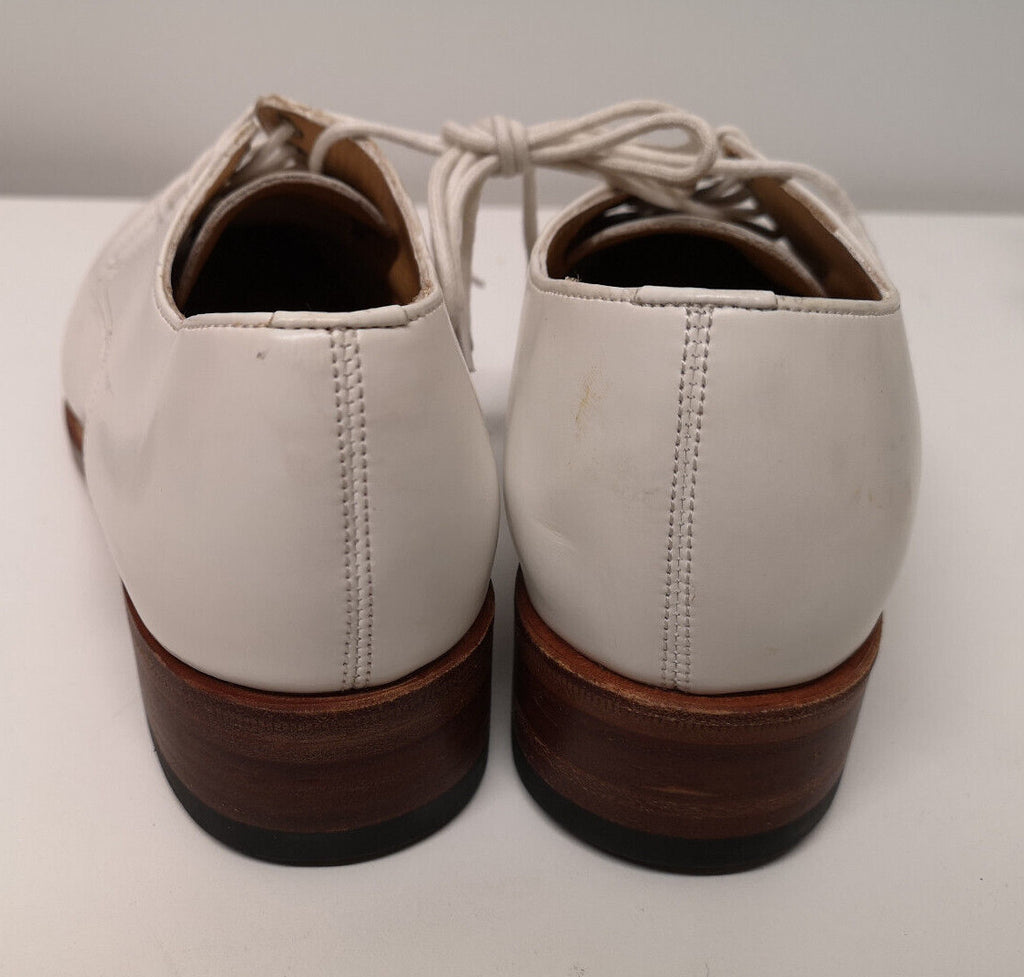 British Navy White Leather Parade / Dress Shoes Womans - Assorted Sizes