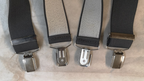 Various Clip-On / Button Elastic Braces / Suspenders Adjustable