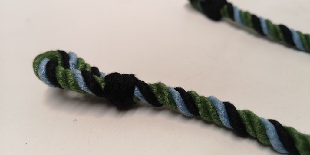 Special Boat Service SBS Green Black and Light Blue Lanyard