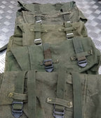 Vintage Pack Canvas Heavy Duty Back Pack Pannier Side Bag
