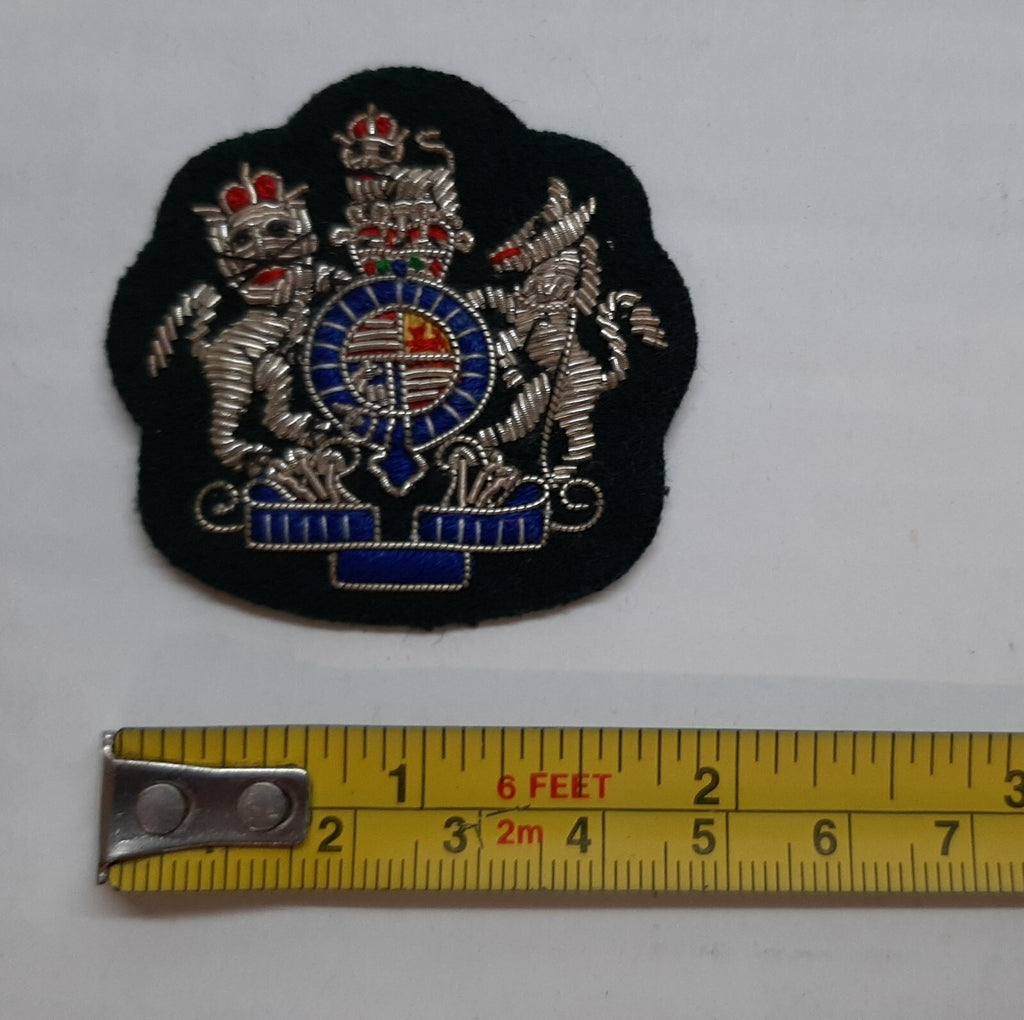 Mess Kit Badge WO1 Green British Hand Embroidered Insignia Arm Patch