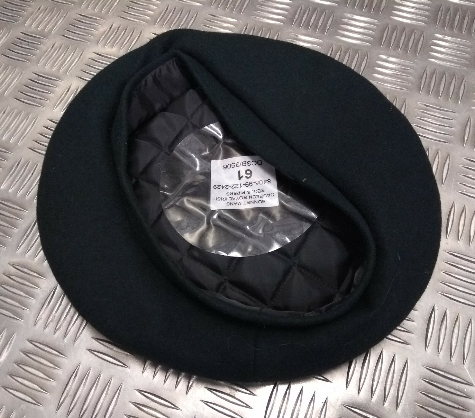 Caubeen Royal Irish Rangers Regiment & Pipers Bonnet British Pattern No Insignia