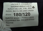 Navy Warm Weather RN Fire Resistant RN AWD & No4 Working Jacket 180/120cm NEW