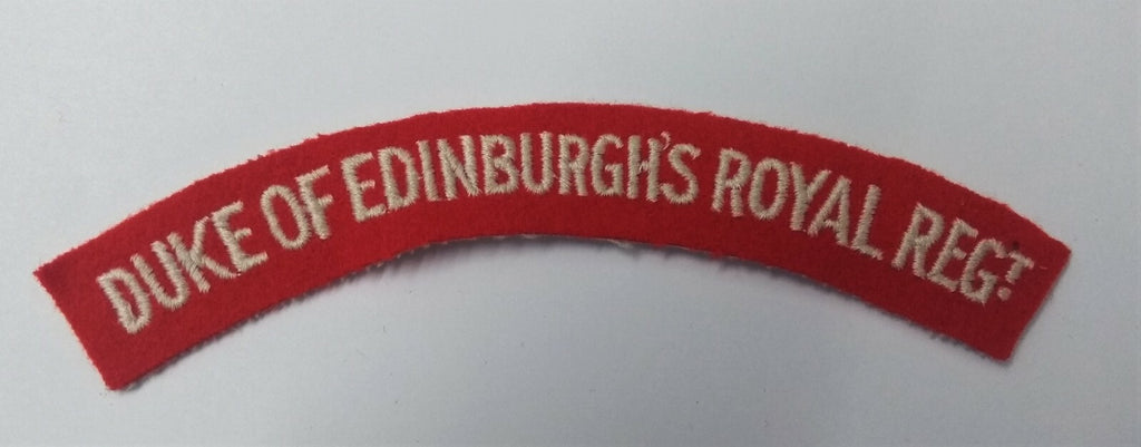 Genuine Vintage British Army Duke of Edinburgh`s Royal Regiment Badge