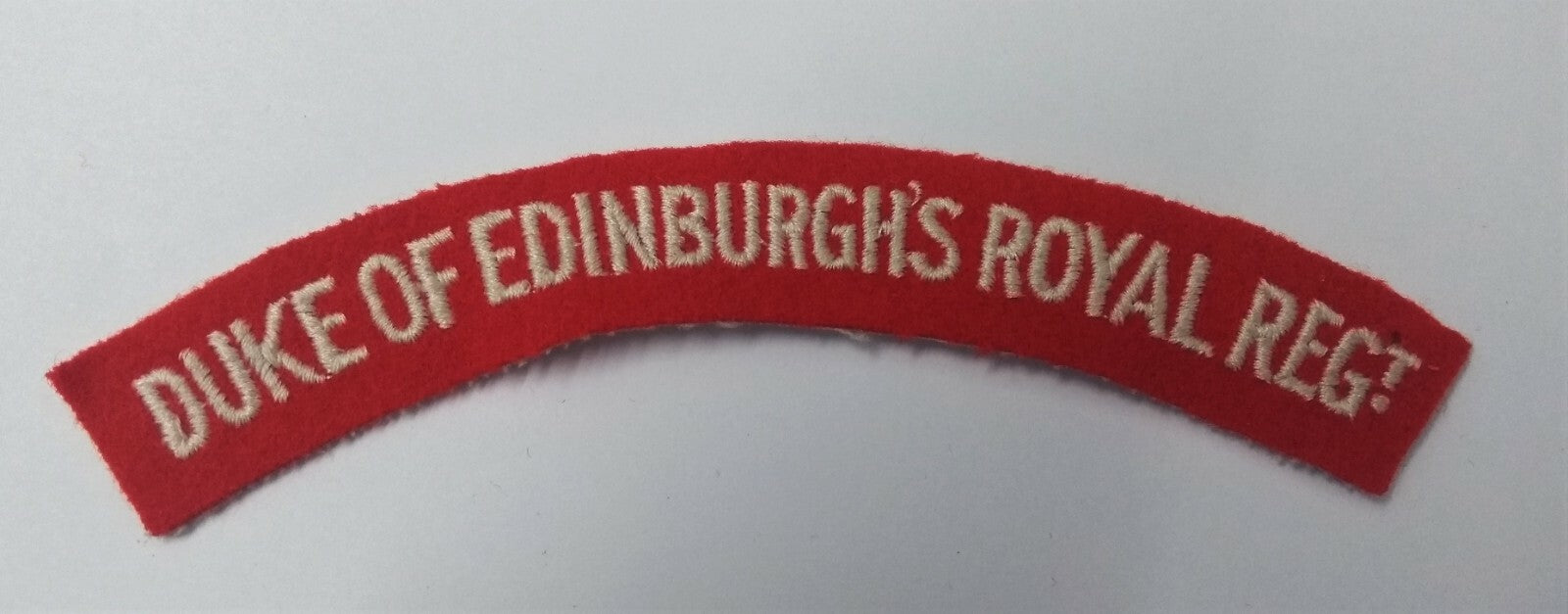 Genuine Vintage British Army Duke of Edinburgh`s Royal Regiment Badge
