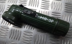 Movie Prop Torch EX British Army Old Pattern Angled Soldiers Combat Flashlight