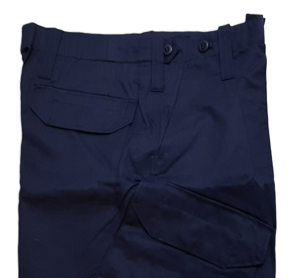 Navy Combat Trousers RN British Royal Naval Blue FR Flame-Retardant Combats NEW