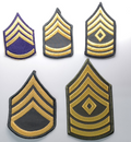 Vintage US Issued Rank Badge Chevrons Patches Various Ranks