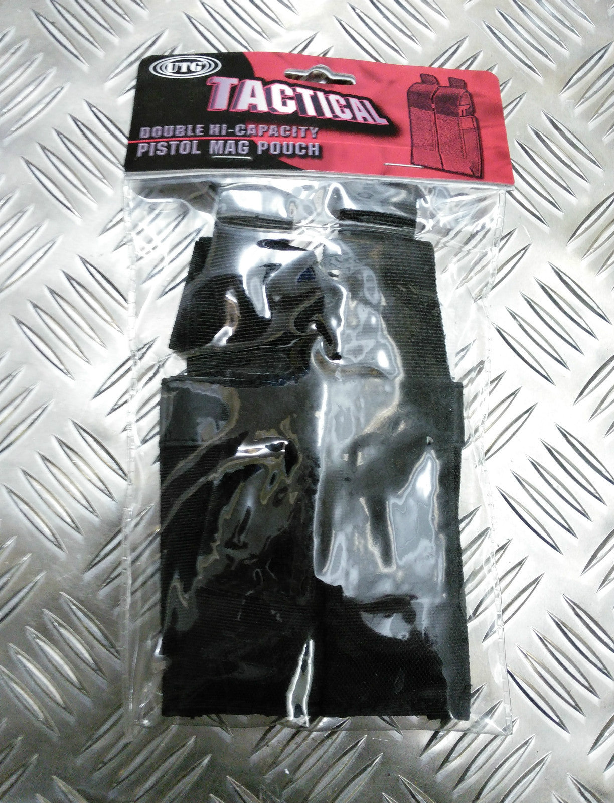 UTG Cordura Twin Mag Clip Holder PouchMilitary / Security Forces Type