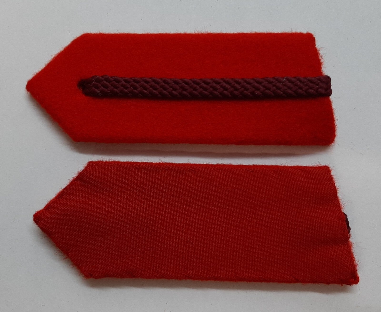 Army General Officer British No2 Dress Hand Embroidered Gorgets No Buttons