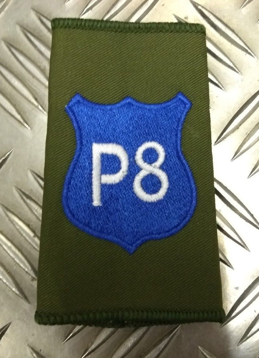 Genuine UK Infantry Training Centre PoW Shield (P8) Rank Slide