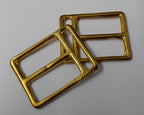 Genuine British Issue Brass 3 Way Strap / Belt Stay x 4 NEW