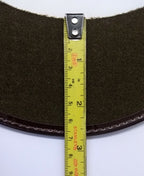 Genuine British Made Army Issue Khaki Green Replacement Dress Cap Peak NEW