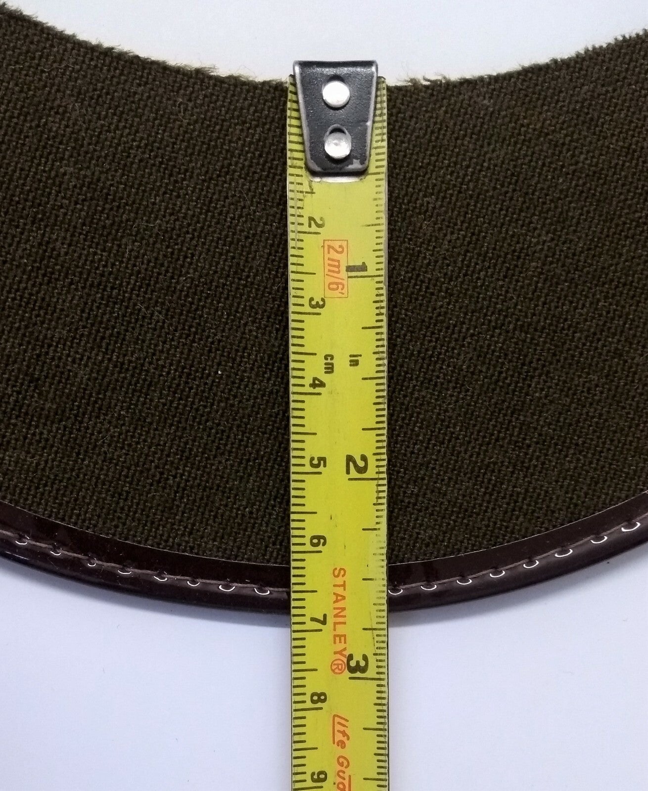 Genuine British Made Army Issue Khaki Green Replacement Dress Cap Peak NEW