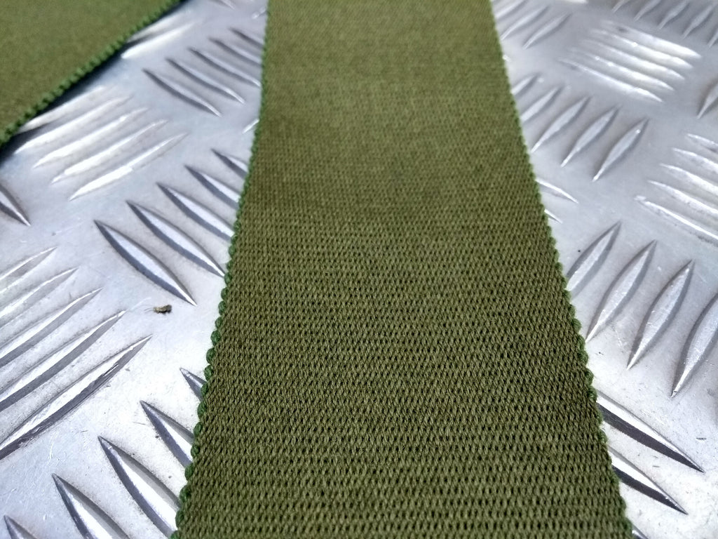 Green 64mm Stable Belt Material Genuine British 4"-50" Lengths