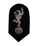 Signals No1 Dress Badge British Army Silver Embroidered Braided "Jimmy" Patch