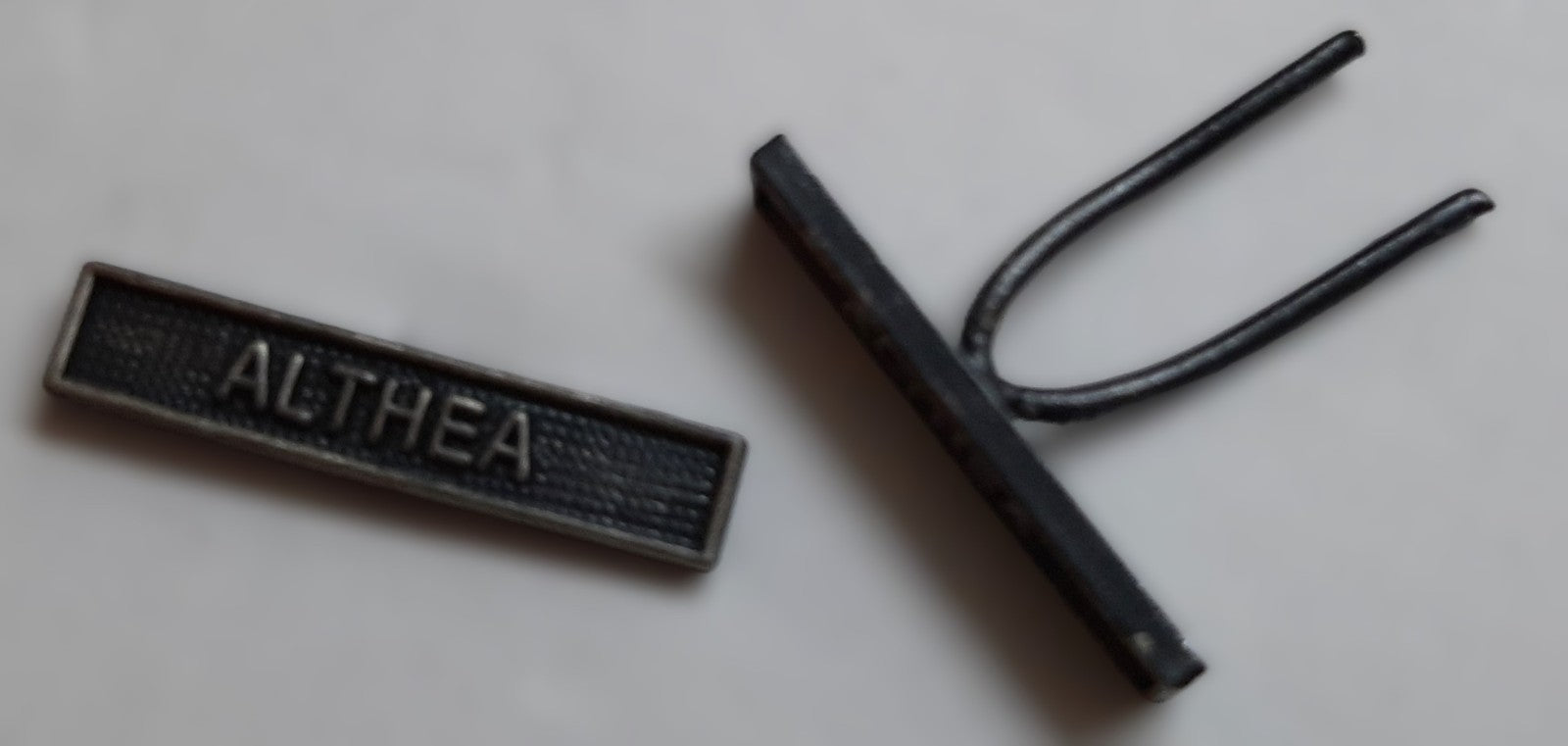 ALTHEA Medal Clasps British Campaign / Award Bars for Collectors X2