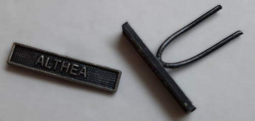 ALTHEA Medal Clasps British Campaign / Award Bars for Collectors X2