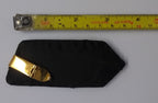 Green Gorgets Collar Tabs With Silver Leaf Insignia Plain Buttons & Clip Backs