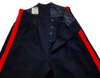 No1 Dress Trousers British Army Blues Pattern Other Ranks 1" Red Stripes W32"