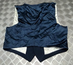 RAF Royal Air Force Vintage Waistcoat Airforce Blue Grey Colour Mess Dress