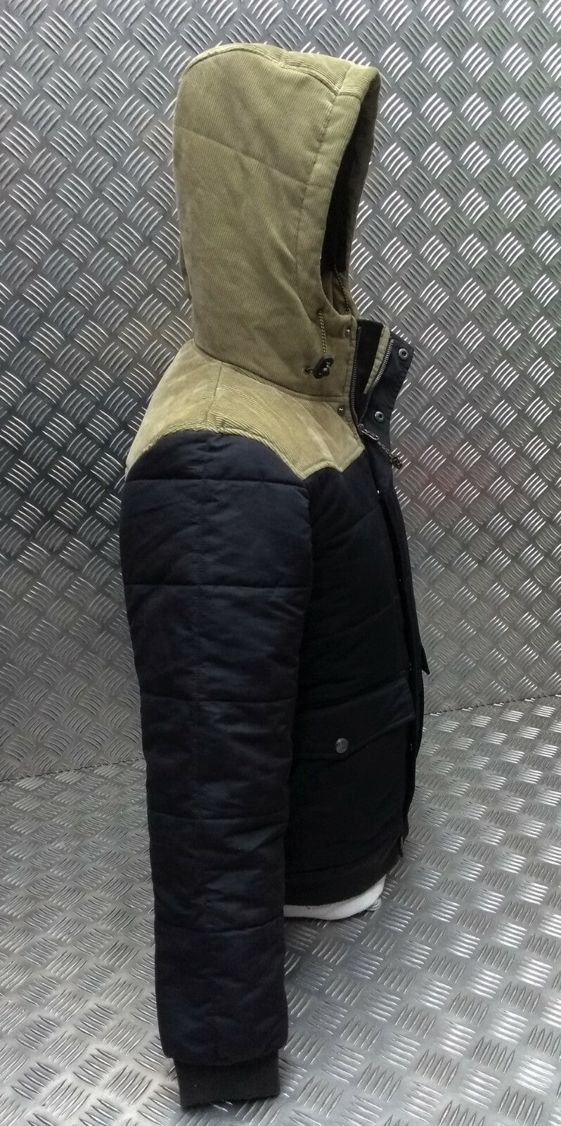 Levi's Hooded Quilted Casual Jacket Smart Winter Coat