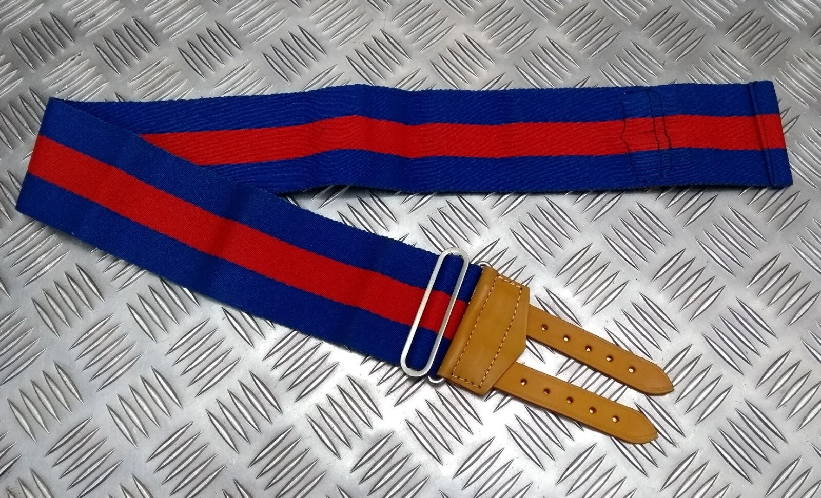 SS&B Stable Belt JDF Issue Support & Services Battalion Double Leather Strap