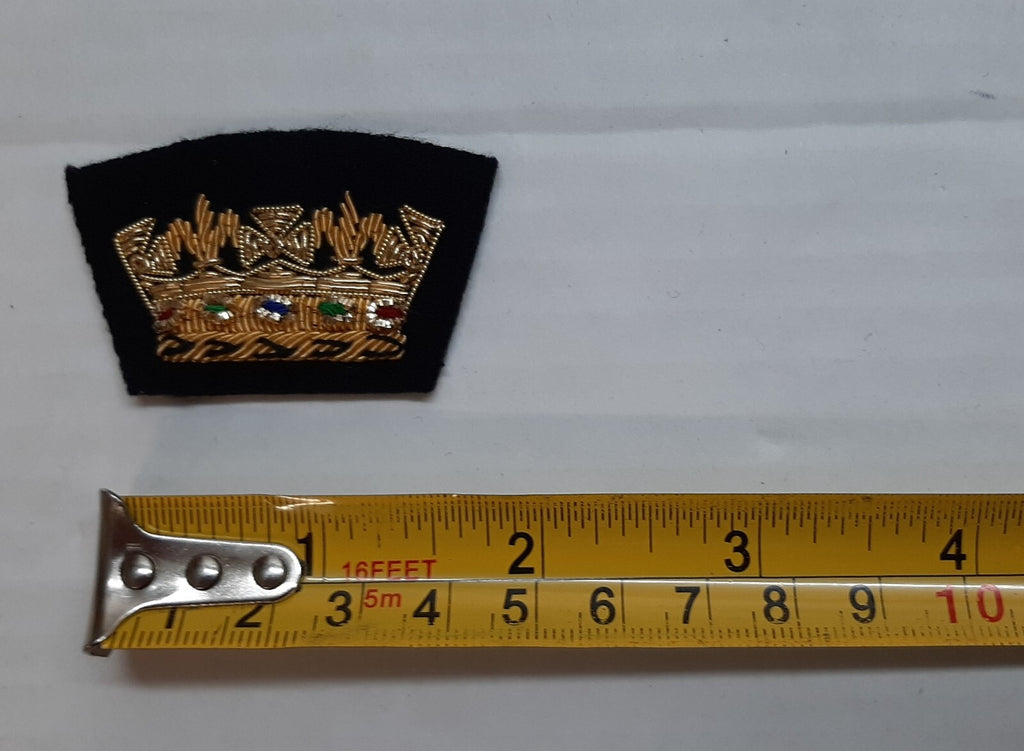 NCO Crown RMLY Non-Commissioned Senior Officer Embroidered Insignia Patch Badge