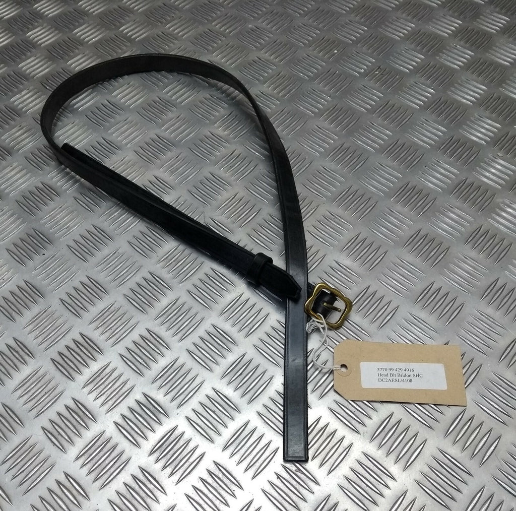 Head Bit Bridoon SHC Saddlery Leather British Army Mounted Regiments NEW