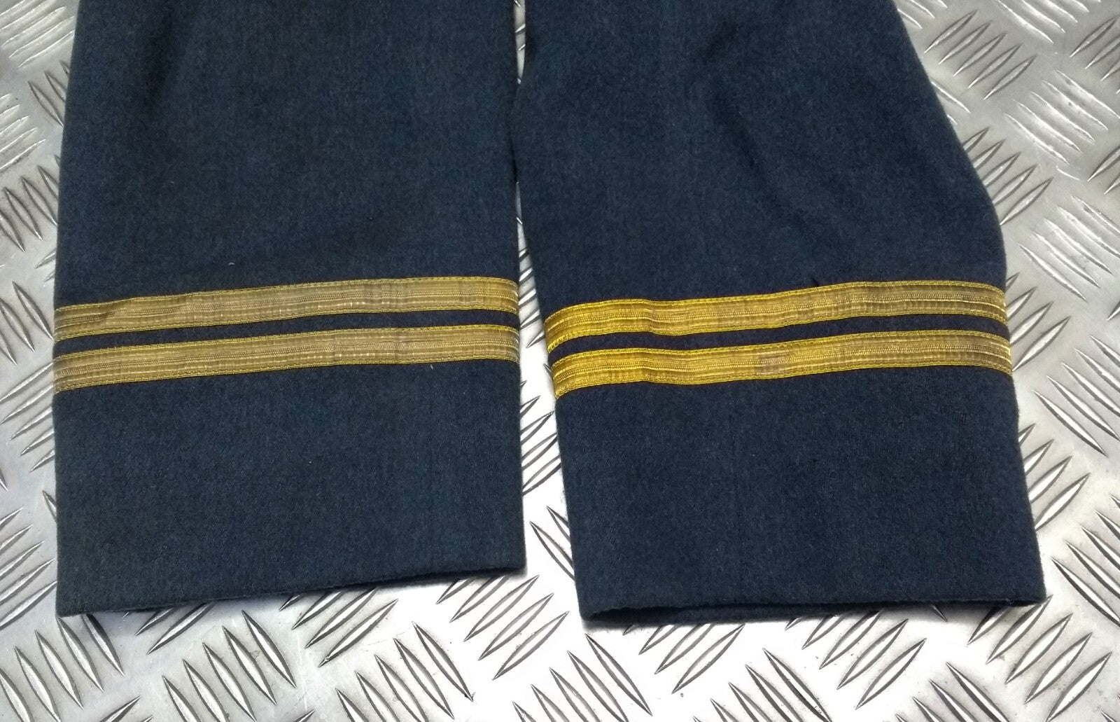 Vintage Mess Dress Jacket RAF Royal Air Force Blue Grey Colour Burton Clothing