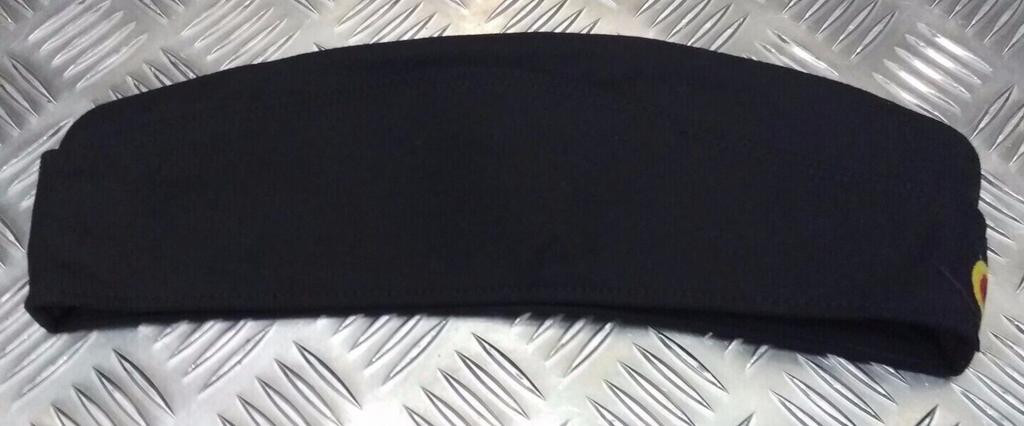 German Navy 100% Wool Flat Cap Envelope Side Cap Forage Hat Size 62cm - NEW