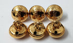 Genuine Tanganyika Service Officers & Guards Ring Back Buttons X 6 - V4X