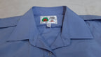 RAF Royal Air Force Airforce Blue Shirt Long Sleeve Kempton Manufactures Pre Production Sample 17.5"