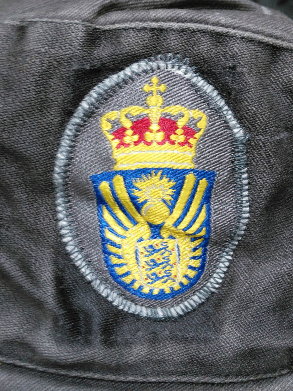 Genuine Danish Army Grey CD Combat / Field Baseball Cap / Hat - All Sizes ov