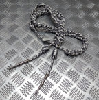 Oman Silver Aiguillette Senior Officer Blue Fleck Ceremonial UK Made