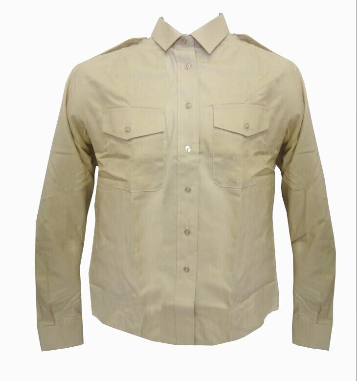 British Army FAD FAWN Shirt Blouse Woman's No2 Dress With Patches / Badges